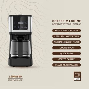 طراحی ساده و کارآمد قهوه ساز مدل LePresso Drip Coffee