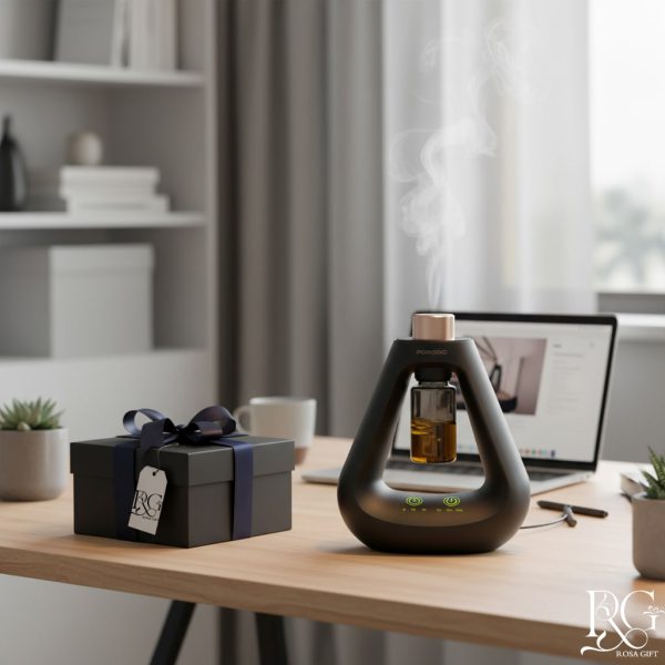 خوشبوکننده پرودو مدل Aroma Sphere روی میز کار