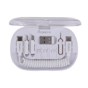 کیت کابل ck220 با چند کانکتور و سوزن خشاب سیم کارت