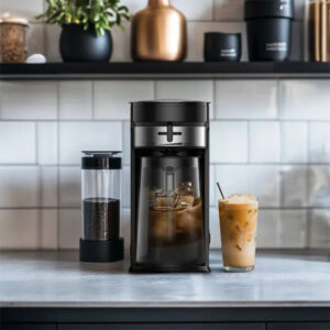 دستگاه قهوه‌ساز LePresso Ice Coffee با ظرفیت مناسب برای خانواده یا محل کار