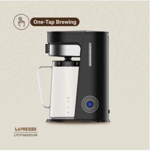 با یک دکمه دستگاه قهوه‌ساز LePresso Ice Coffee قهوه خود را آماده کنید
