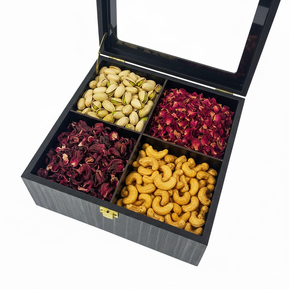 پک هدیه یلدایی گل‌چین