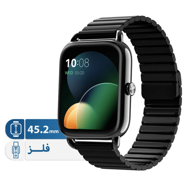 ساعت هوشمند 45.2 میلی متری هایلو مدل RS4 plus LS11 با بند فلزی - تصویر 3