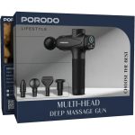 ماساژور تفنگی پرودو Multi‑Head Deep Massage Gun مدل PDLFSTNS066BK - تصویر 8