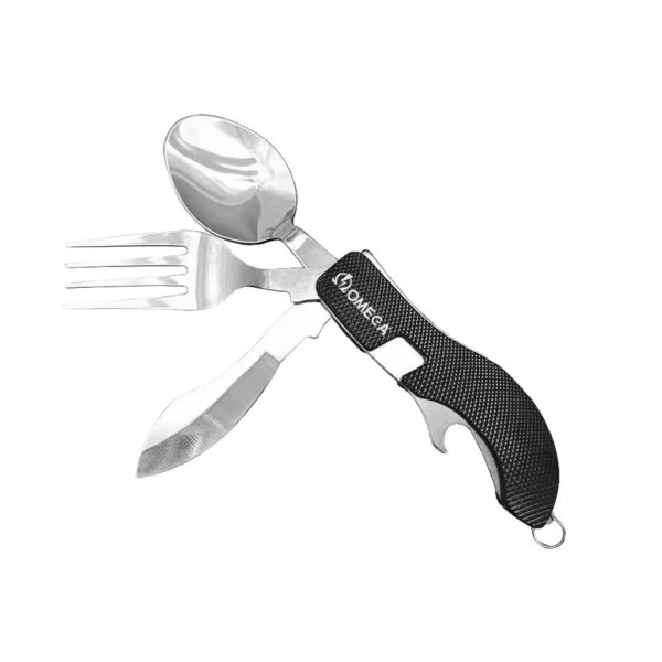 ست قاشق و چنگال سفری امگا مدل CF40